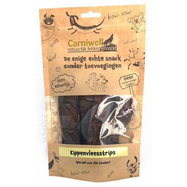 Carniwell Kippenvleesstrips 100 gr