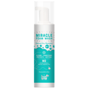 Hownd Miracle Foam Wash - natuurlijke droogshampoo - 200 ml