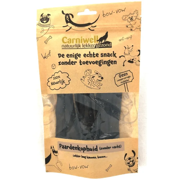 Carniwell Paardenkophuid zonder vacht